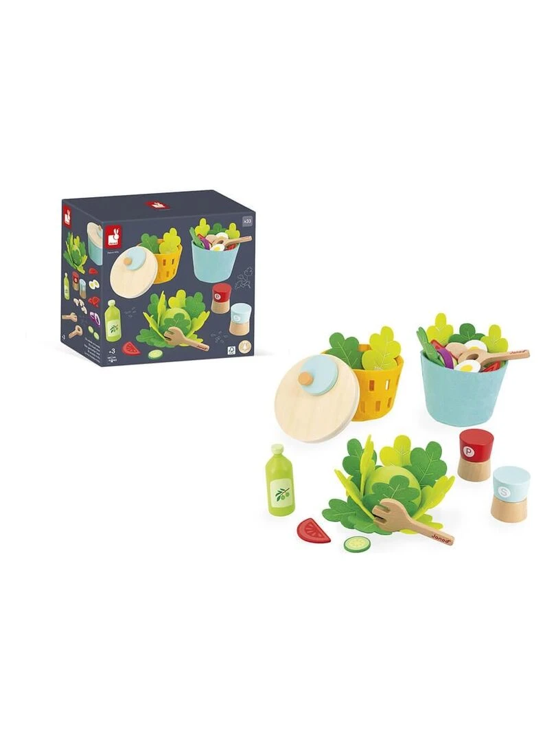 Ma Salade Composee En Bois Et Feutrine   N/A