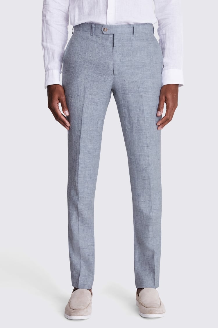 Slim Fit Oatmeal Linen Jacket   Buy Online at Moss