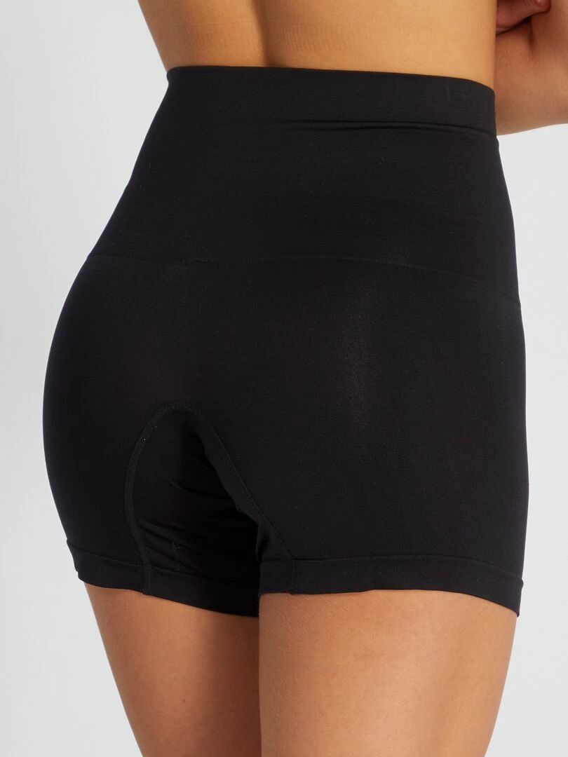 Shorty en microfibre noir