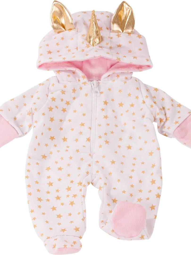Vêtement pour poupée de 30 à 33 cm : Gigoteuse licorne N/A