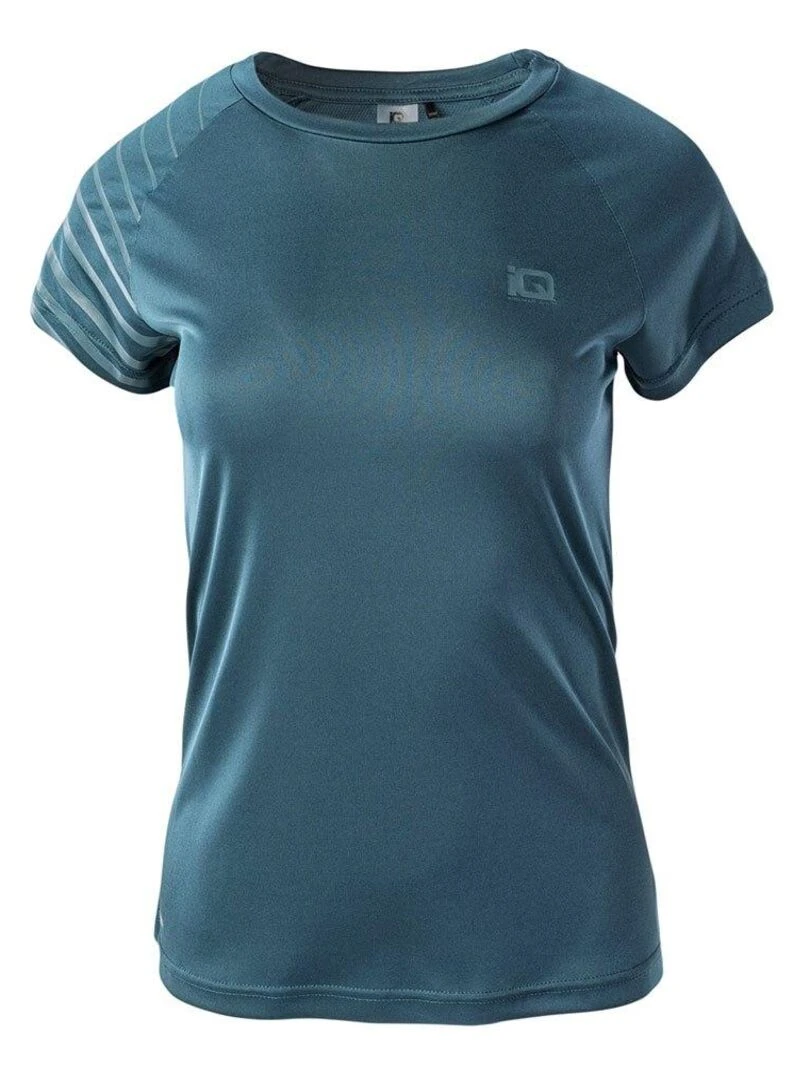 IQ   T shirt HIDA   Bleu Vert
