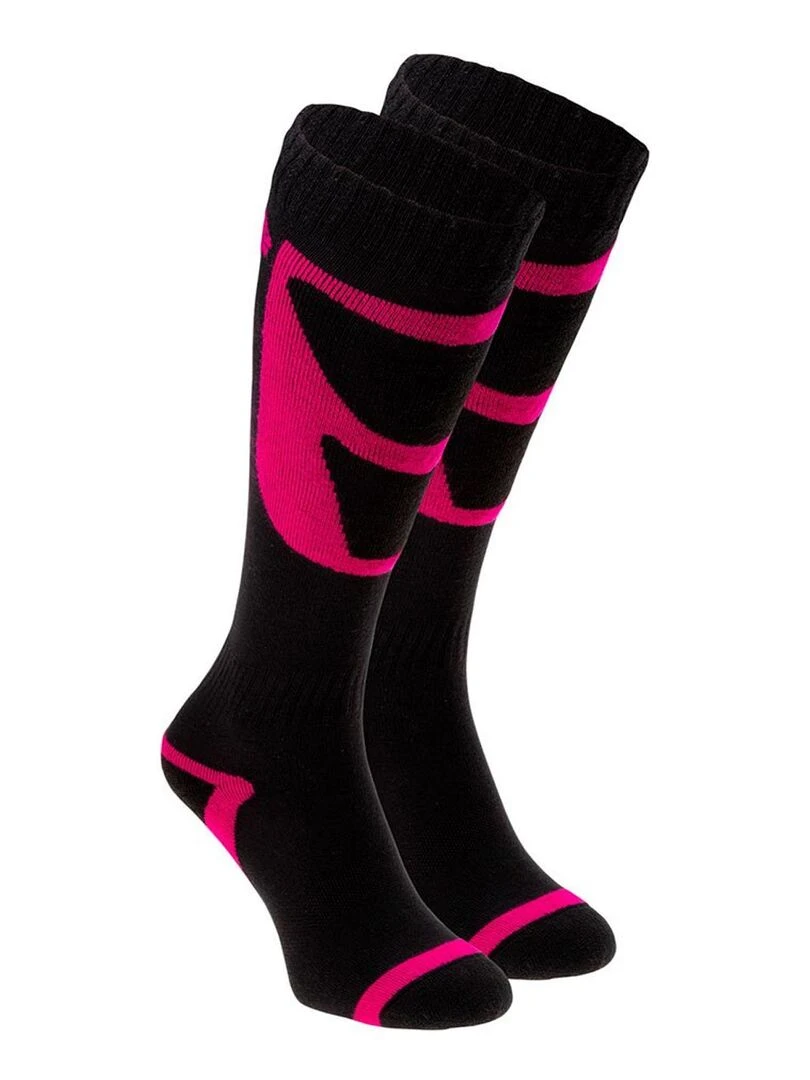 Iguana Chaussettes de ski TANAS Noir Rouge