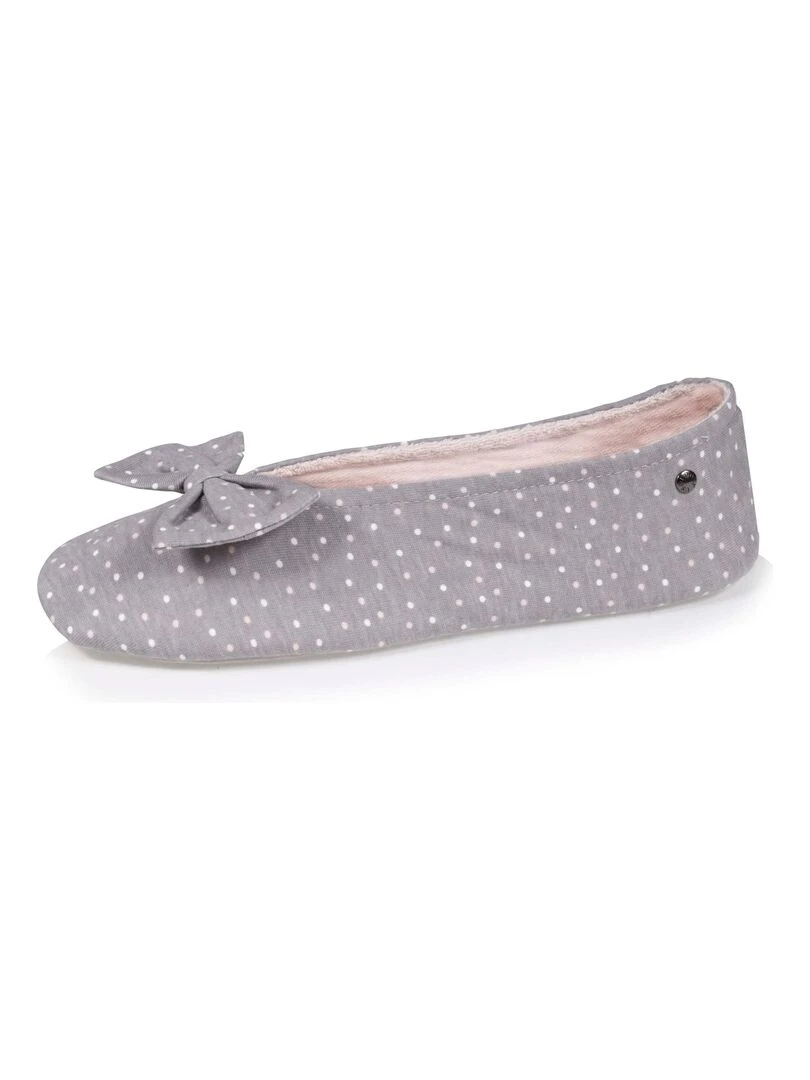 Chaussons ballerines Femme Pois Multicolore