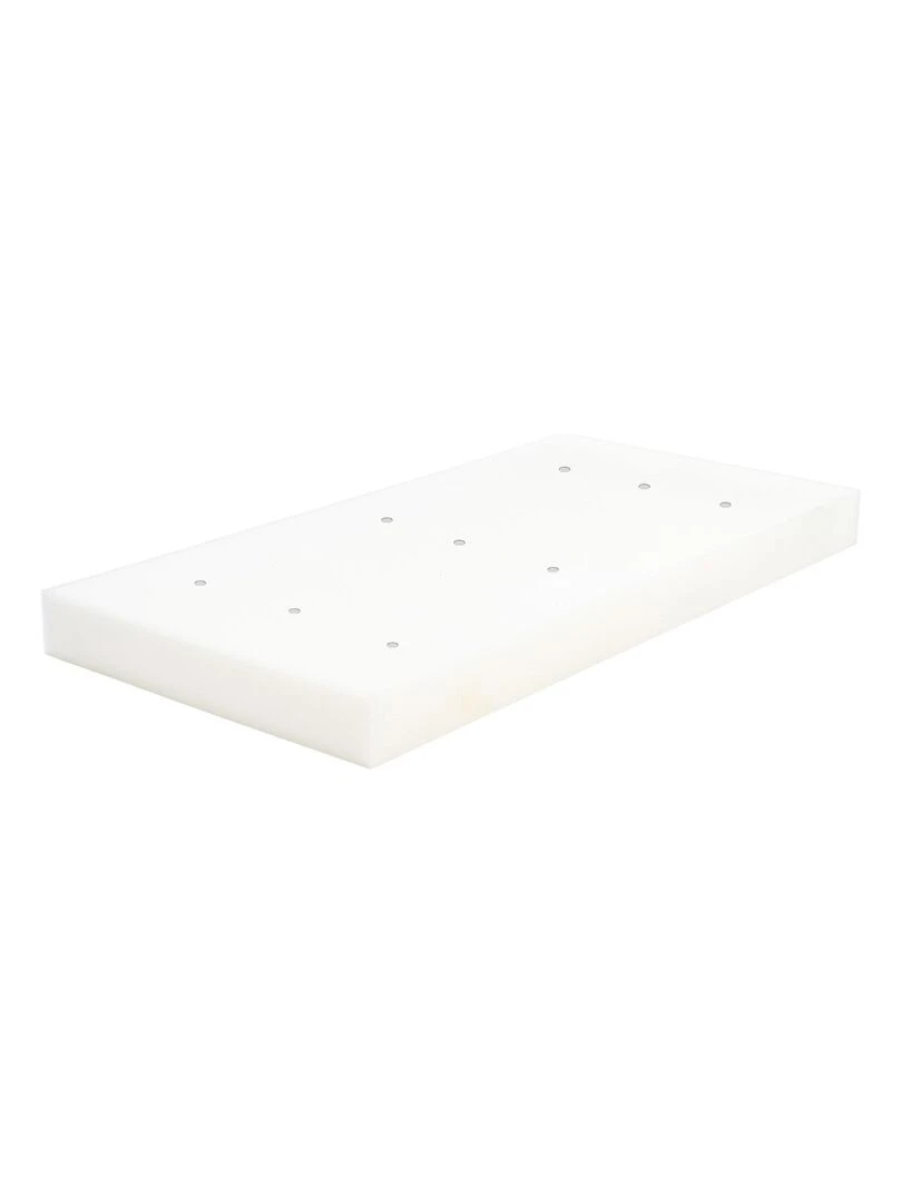 Matelas bebe BABY STAR épaisseur 11 CM  Noyau perforé   Blanc