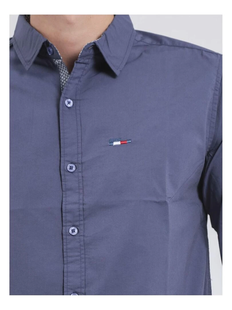 Chemise manches longues TARTIK   Gris