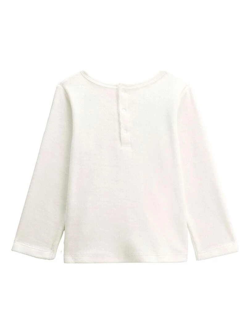 Pyjama bébé 2 pièces en velours Charlie   Moutarde