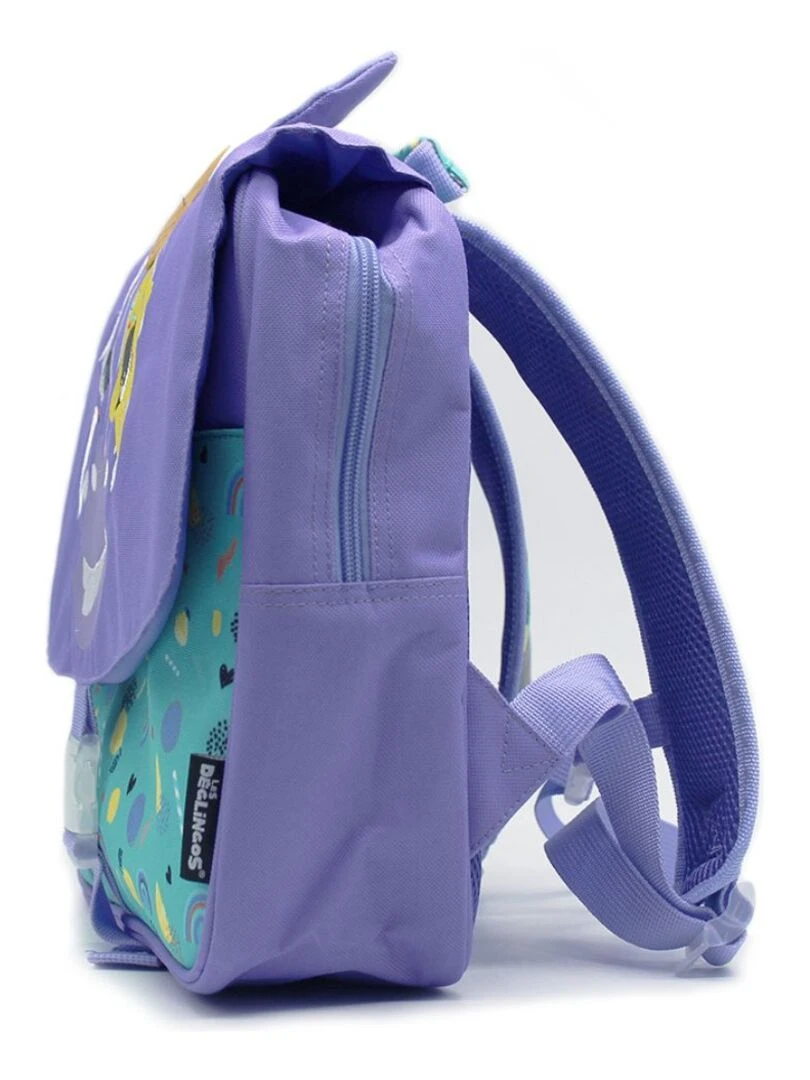 Cartable A4 maternelle Kiprokos le zèbre Violet