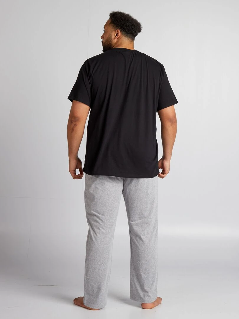 Ensemble de pyjama 'Batman'   2 pièces   Noir