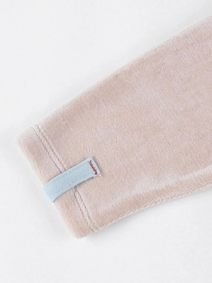 Pyjama 1 pièce tigre en velours    Noukie's   Gris