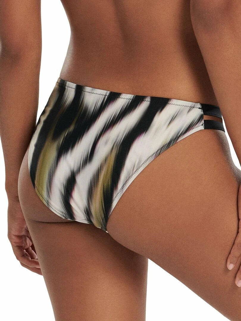 Bas maillot slip de bain taille basse Kefalonia Noir