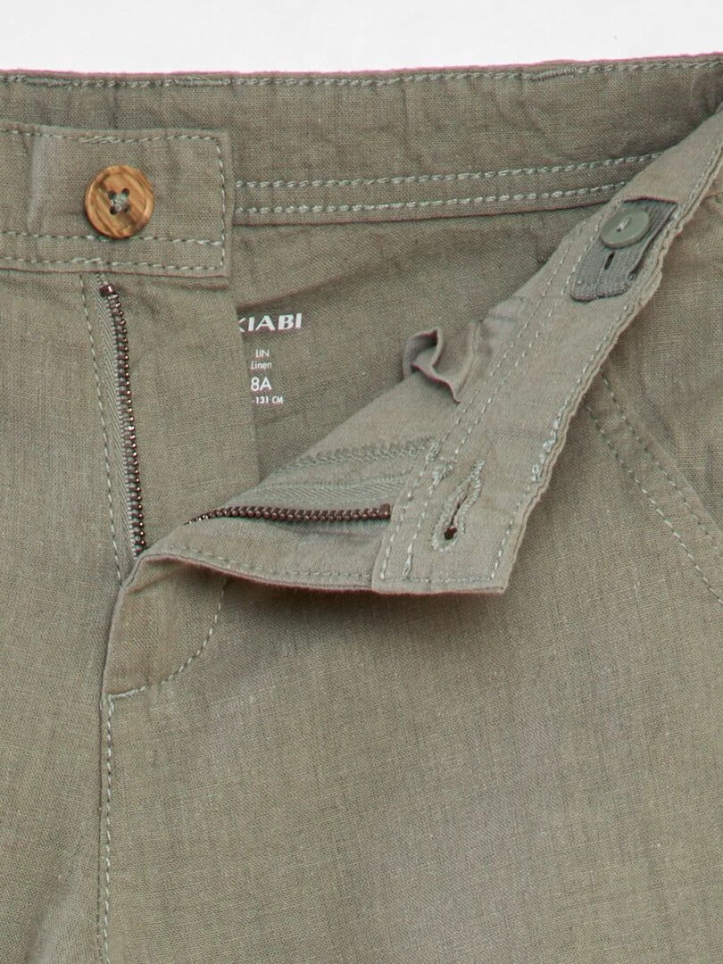 Pantalon chino léger   Vert