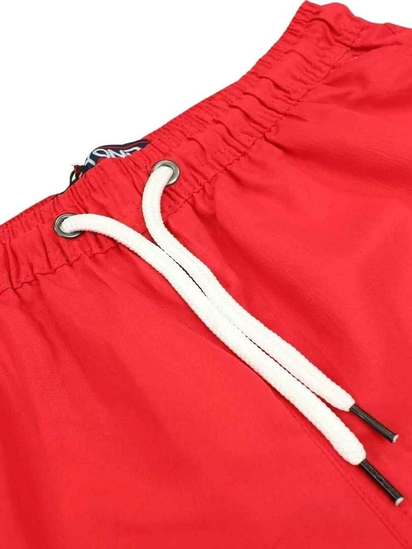 Nasa   Short De Bain homme imprimé logo   Rouge