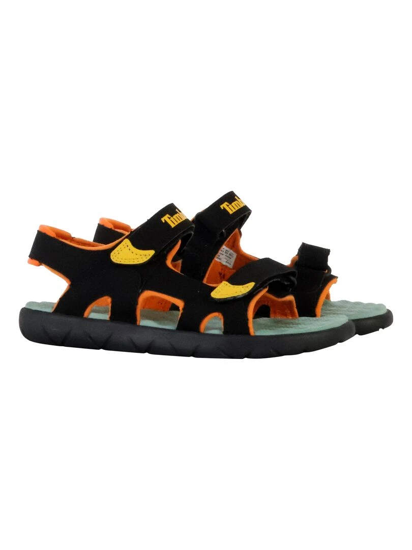 Sandales à Scratch Enfant Timberland Perkins Row   Noir Bleu