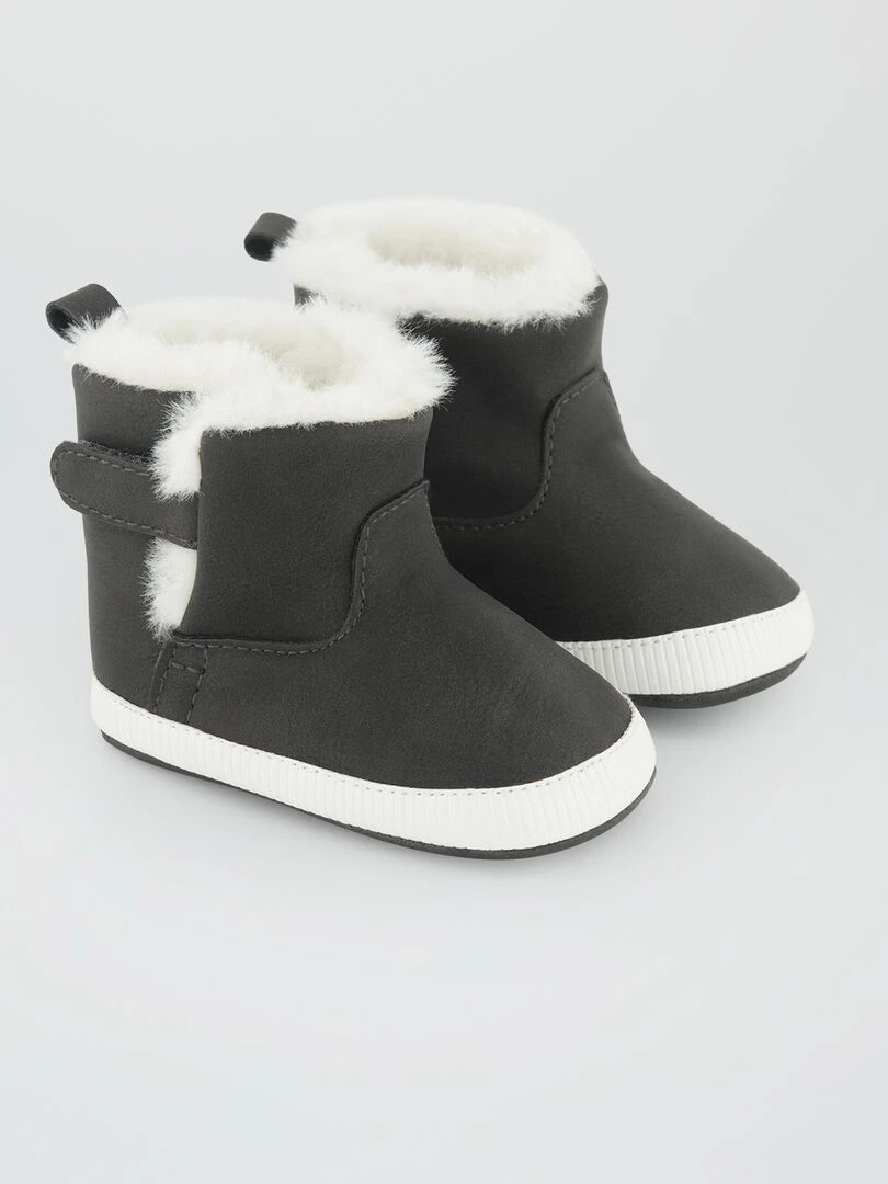 Bottines fourrées Noir