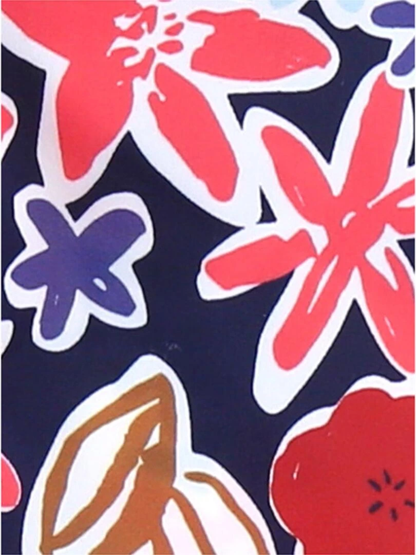 Top anti UV avec fleurs   Archimède   Rose