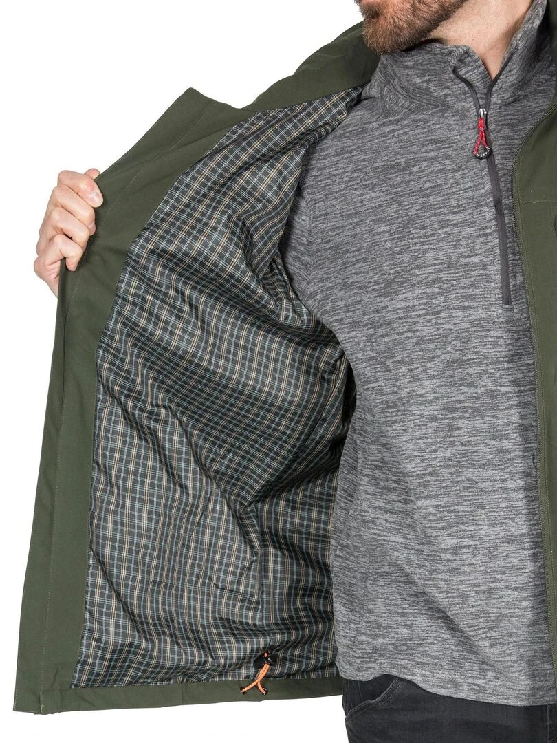 Trespass   Veste imperméable WEIR   Vert foncé