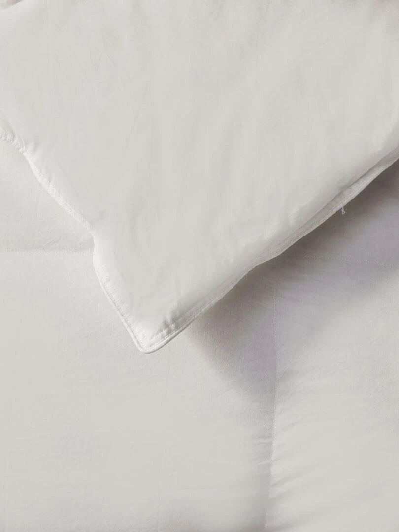 DUNLOPILLO   Couette Natur' Protect   70% Duvet   Chaude   Blanc