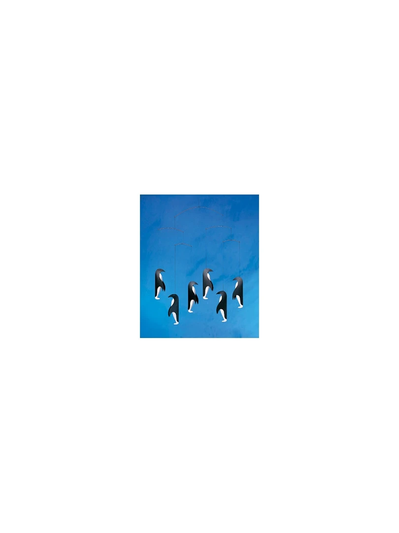 'flensted Mobiles' Penguin Talk Bleu