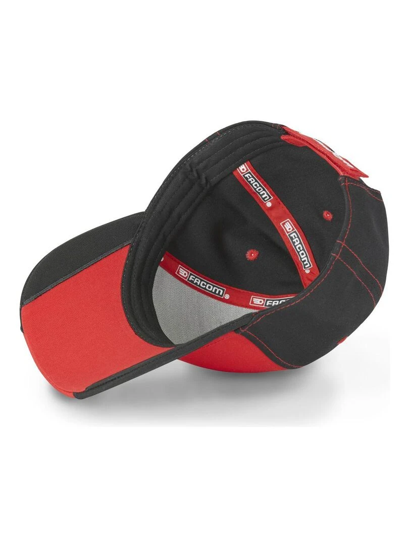 Casquette active avec coutures renforcées ajustable Facom   Rouge