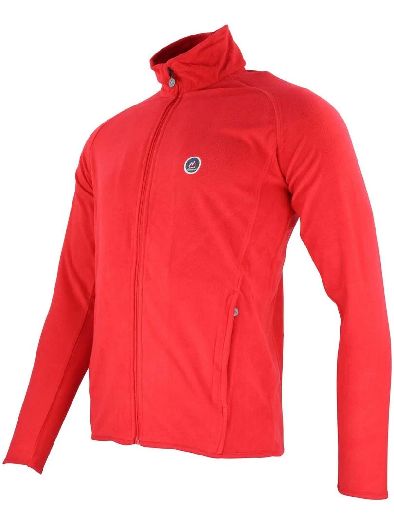 Blouson polaire homme CAFONOR   PEAK MOUNTAIN   Rouge