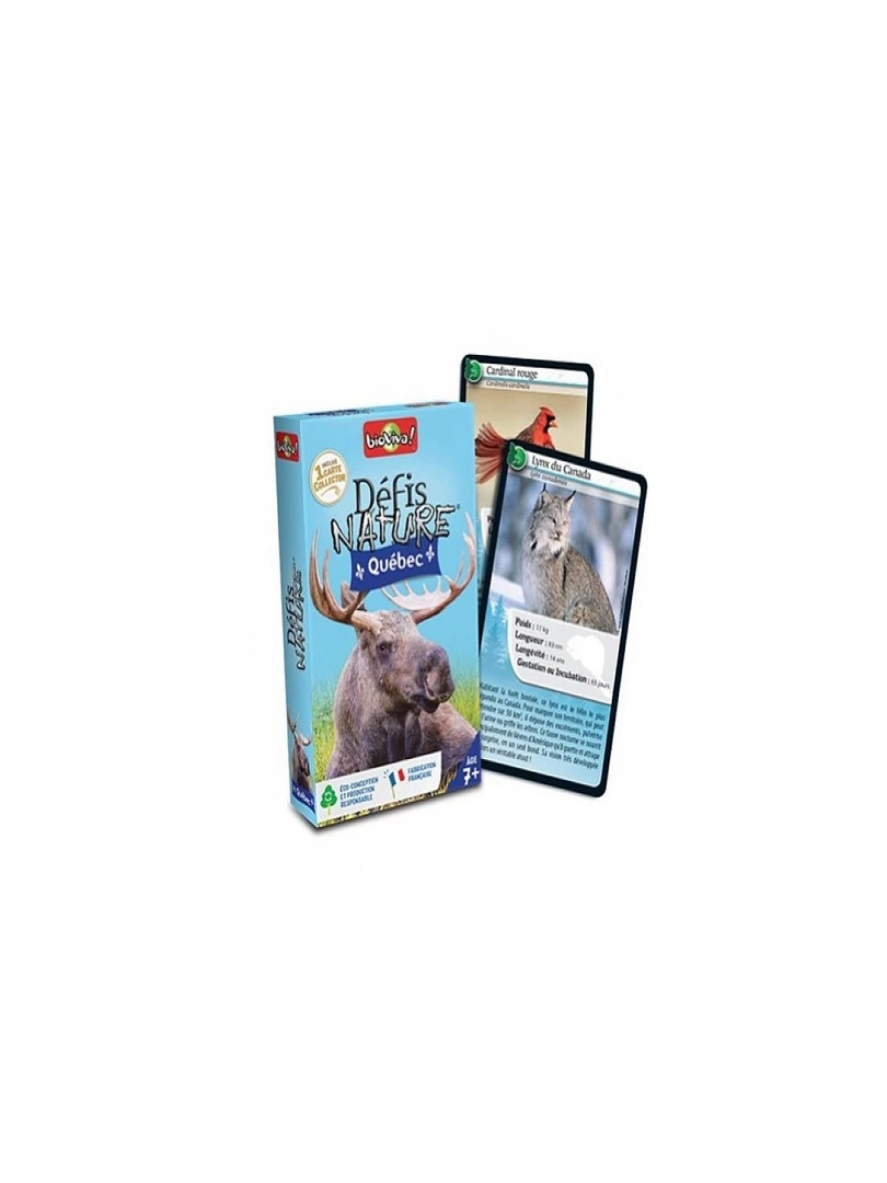 Defis Nature Quebec Jeu De Carte   N/A