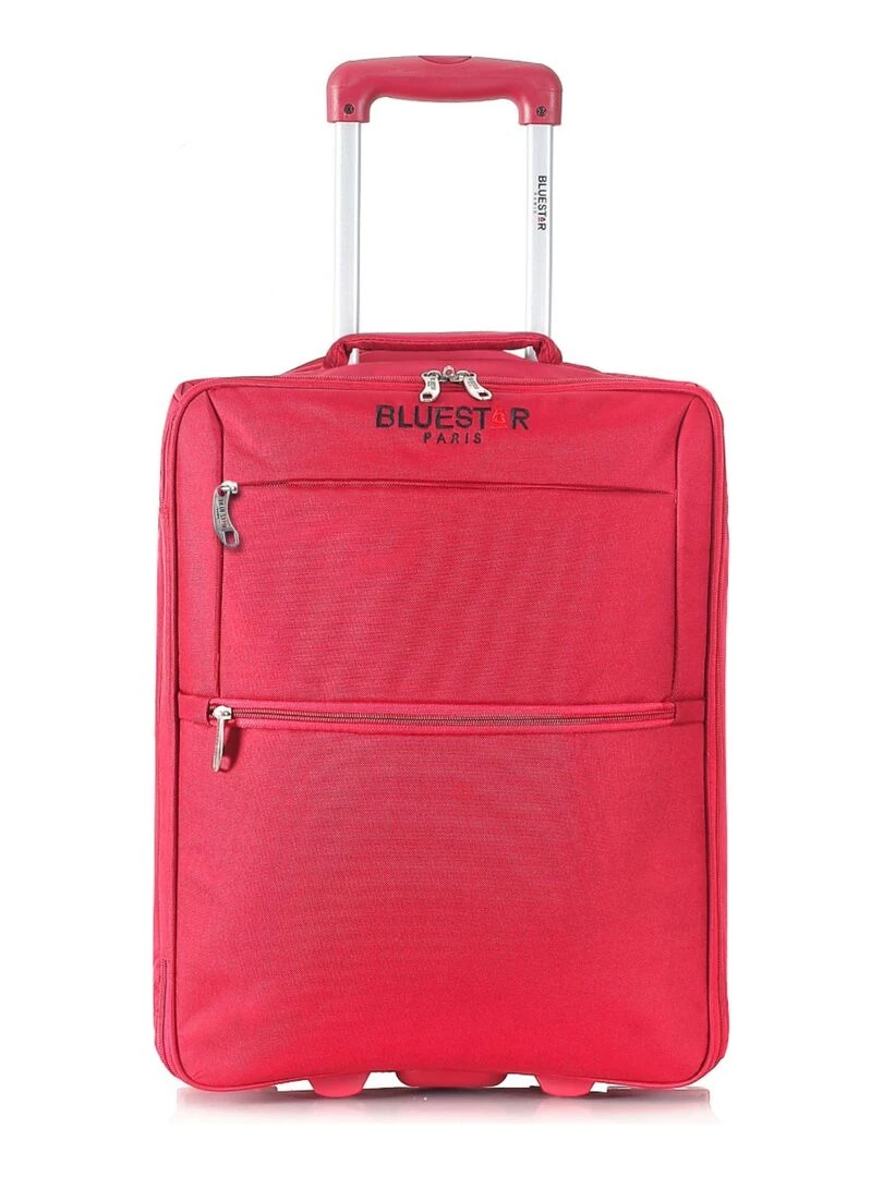 BLUESTAR VALISE CABINE POLYESTER BERCY E 53 CM Rouge