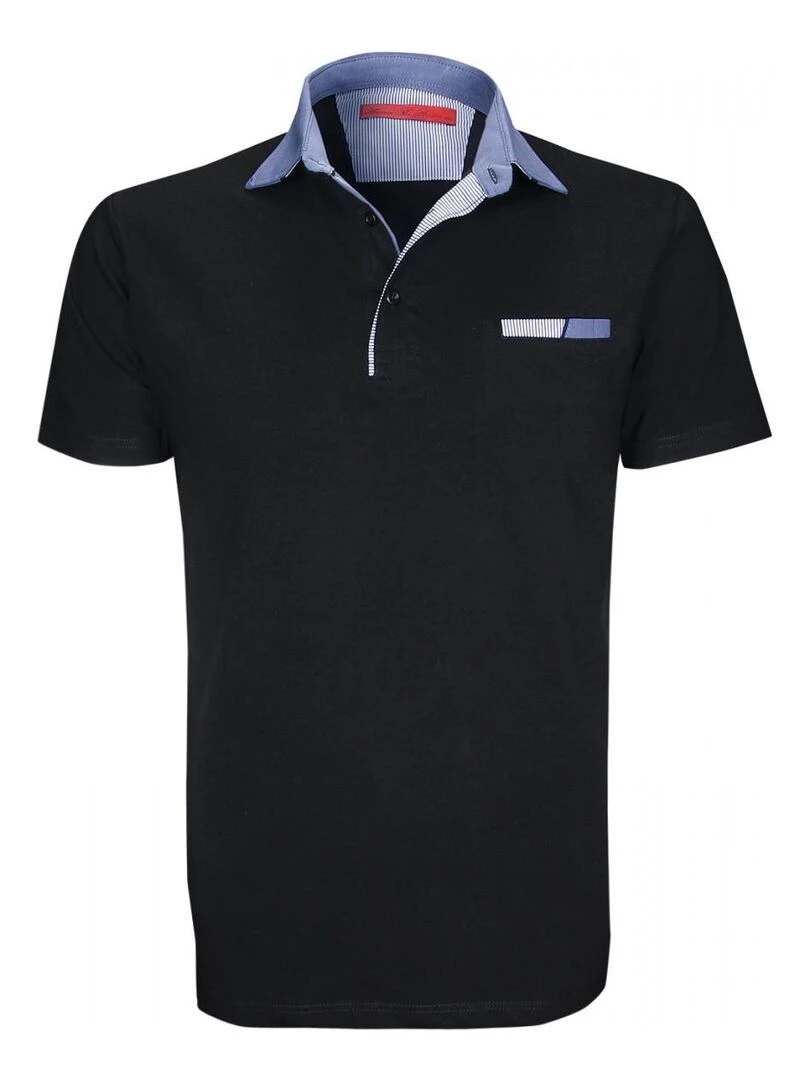 Polo mode ALESSANDRINO Noir