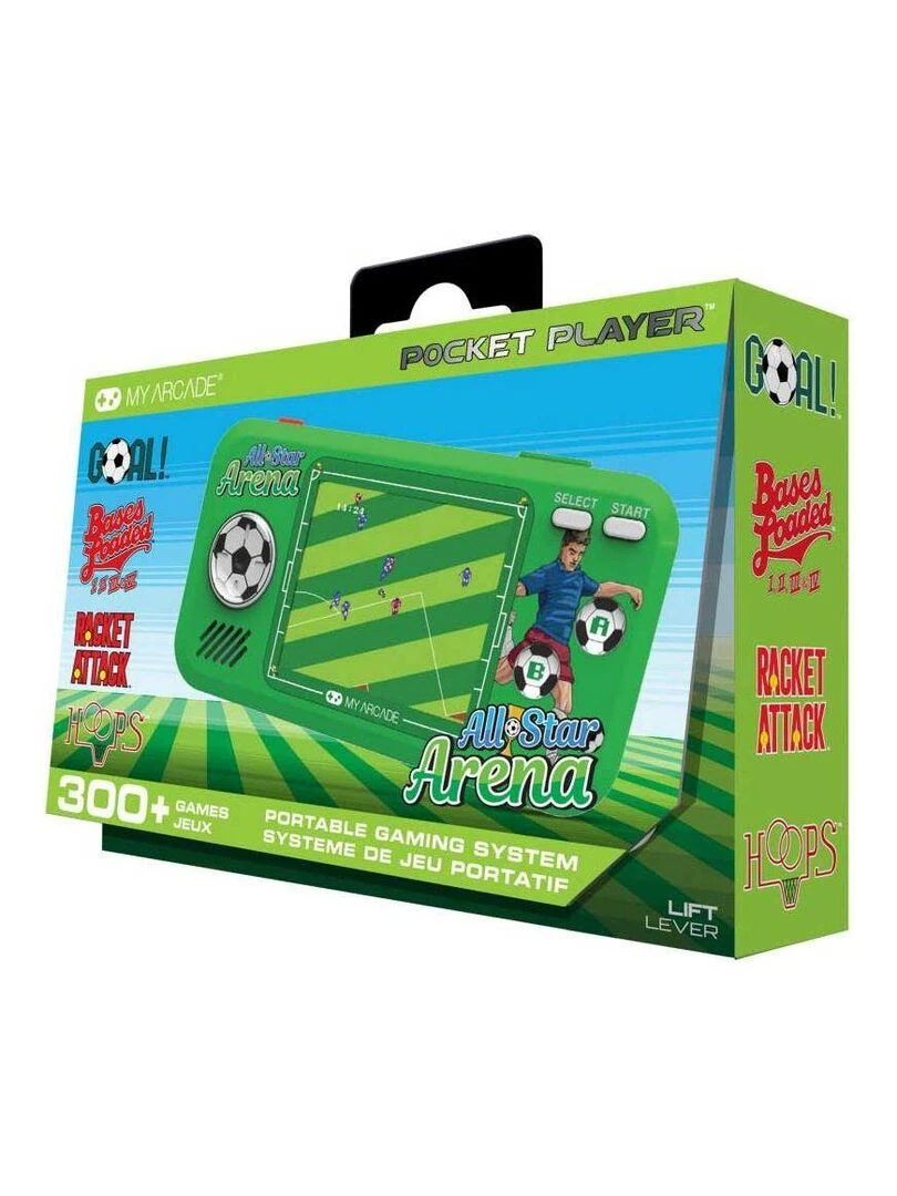 All Star Arena 7 Licences + 300 jeux My Arcade Console de poche   N/A