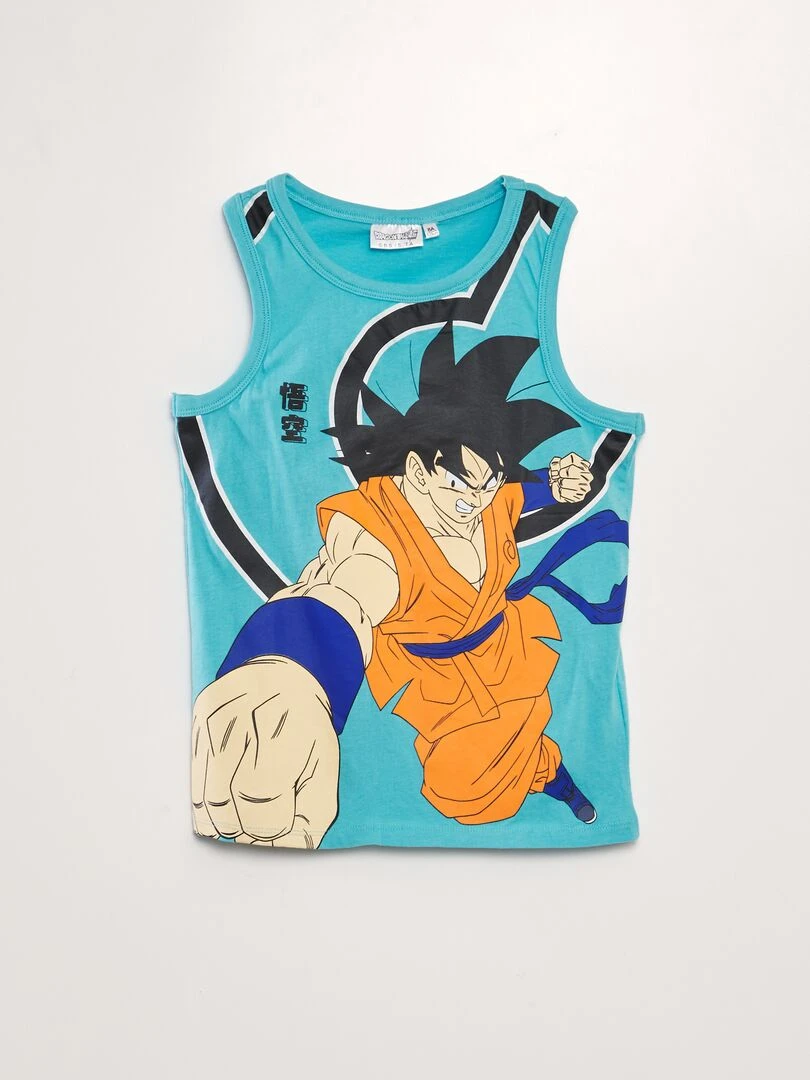Débardeur 'Dragon ball' bleu
