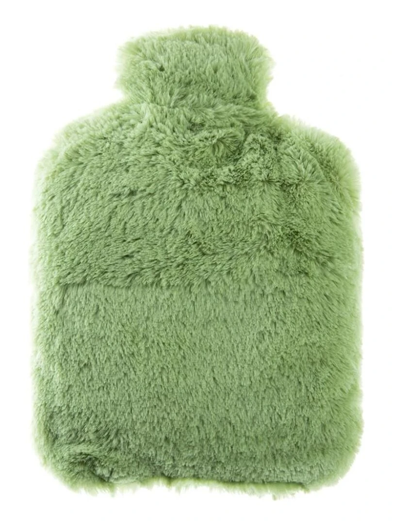 Bouteille Bouillotte micro ondes Vert Pastel Made in France Vert