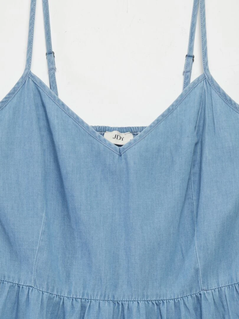 Robe courte effet jean 'JDY'   Bleu