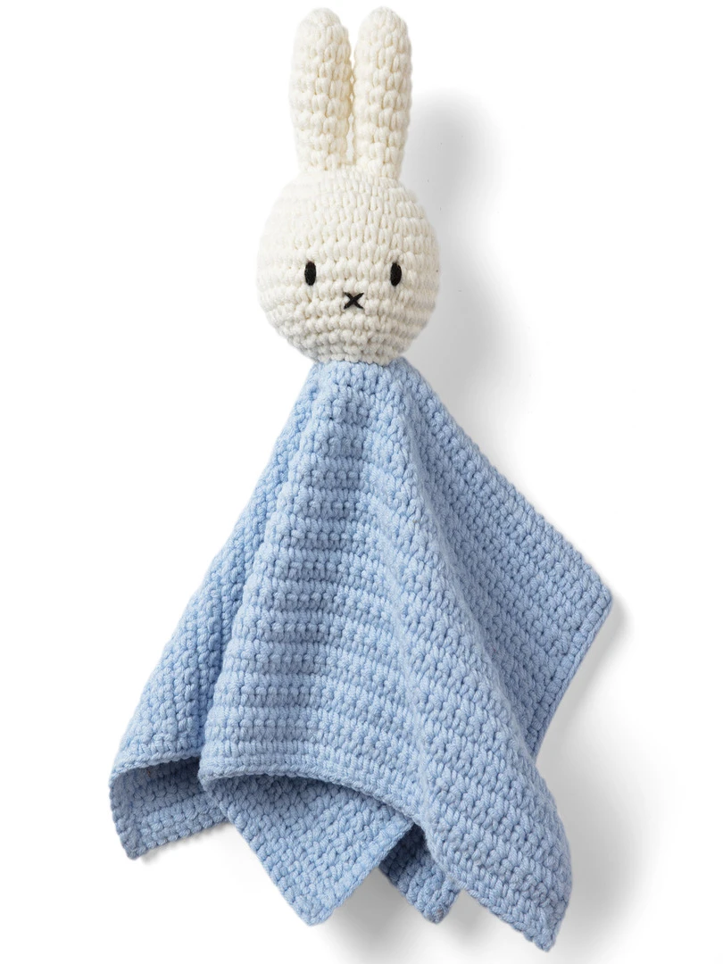 Doudou plat Miffy bleu N/A