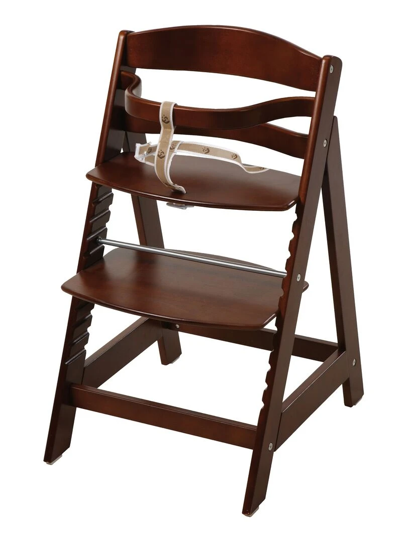 ROBA Chaise Haute Évolutive "Sit Up III" En Bois Véritable À Partir De 6 Mois Marron