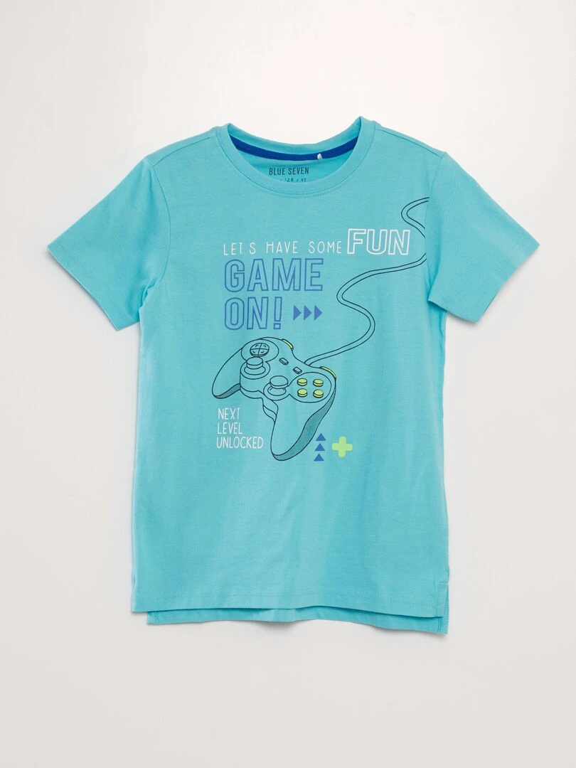 Ensemble de pyjama 'Gaming'   2 pièces   Bleu