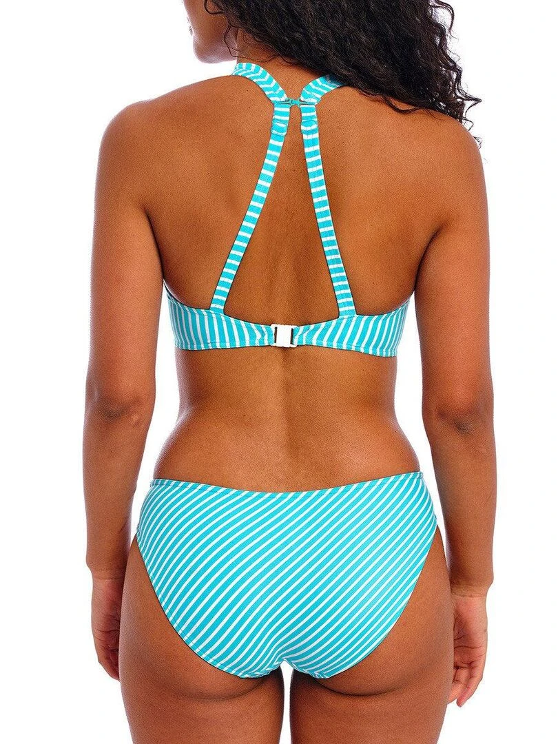 Haut de maillot rayé avec armatures Jewel cove stripe   Bleu