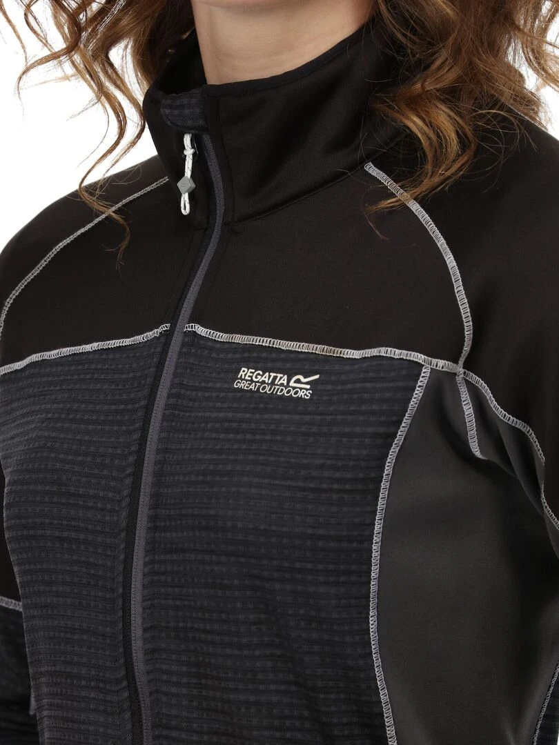 Regatta   Veste softshell YARE   Noir mat