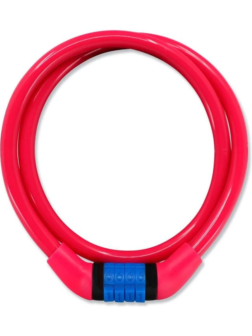 Set Crazy Safety  casque de vélo pour enfants  antivol et sonnette  Requin rose   Rose