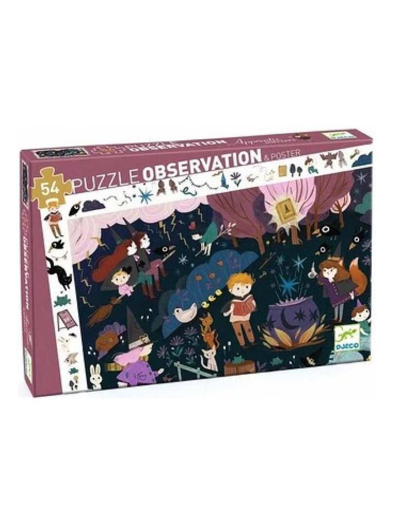 Puzzle Observation Apprentis Sorciers 54 Pcs N/A