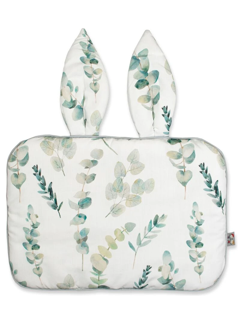 Oreiller extra plat lapin Eucalyptus Multicolore