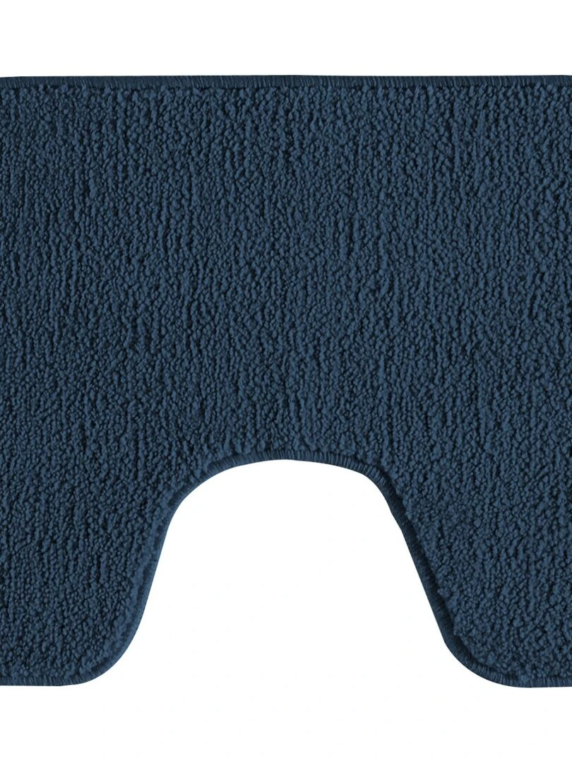 Guy Levasseur   Lot de 2 tapis de bain polyester  50x80cm +  50x40cm marine   Bleu foncé