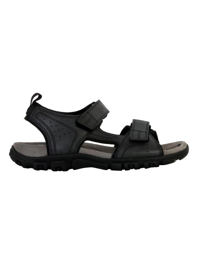 Sandales Cuir Geox Strada   Noir