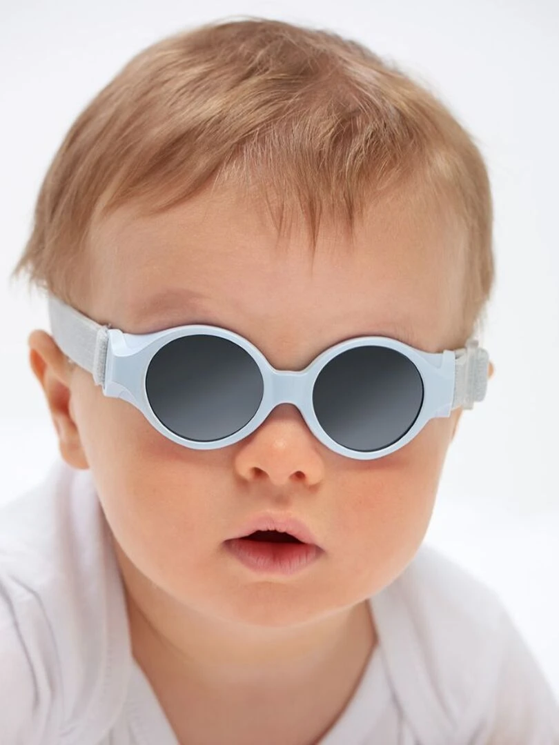 Lunettes de soleil bandeau bleu perle (0 9 mois) Bleu