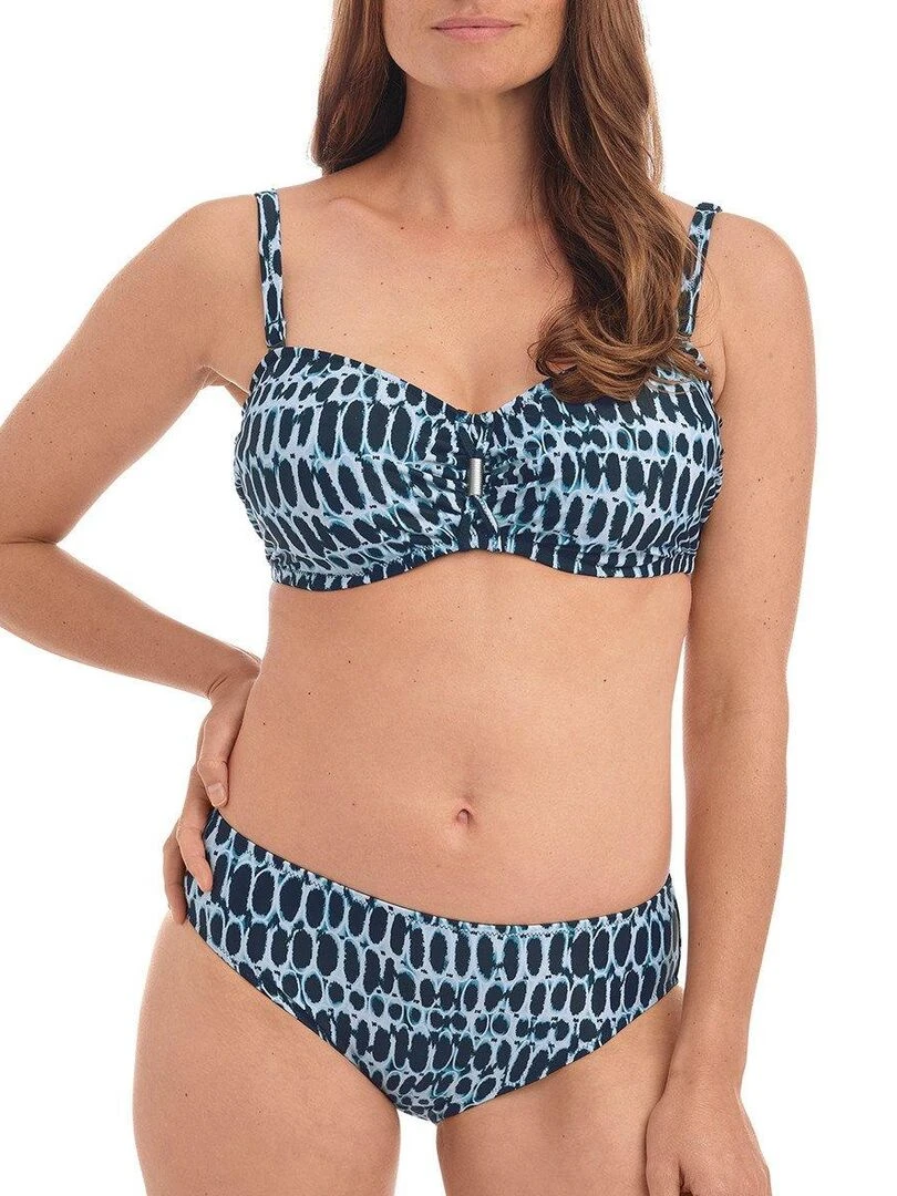 Haut de maillot de bain bandeau Kotu   Bleu