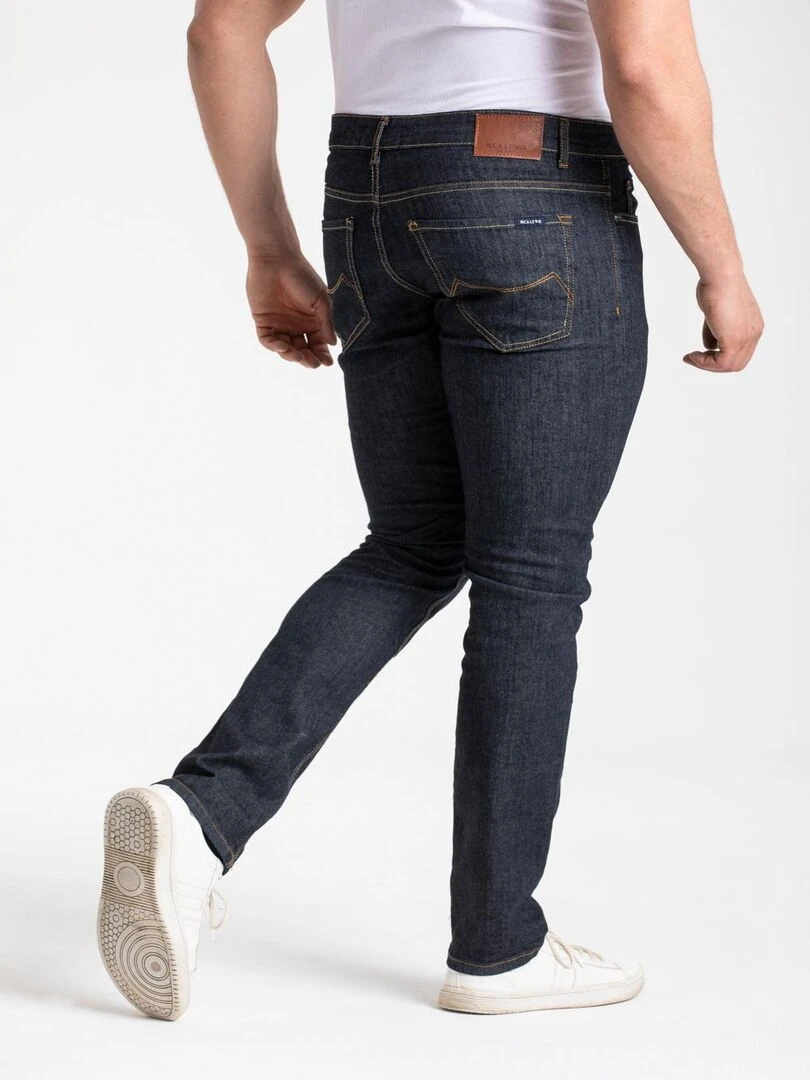 Jeans stretch Fibreflex® RL80 coupe droite ajustée brut 'Rica Lewis'   Bleu