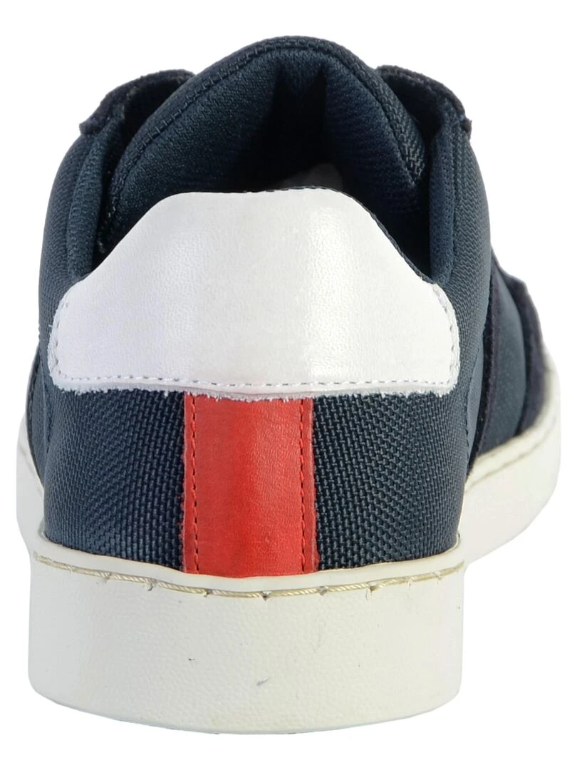 Basket Cuir Redskins Ardol   Bleu