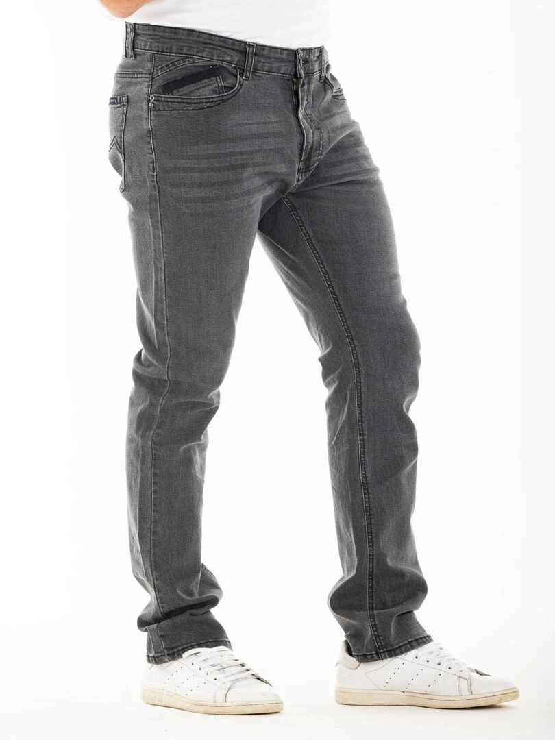 Jeans stretch RL70 Fibreflex® coupe droite tendance denim WARD 'Rica Lewis' Gris
