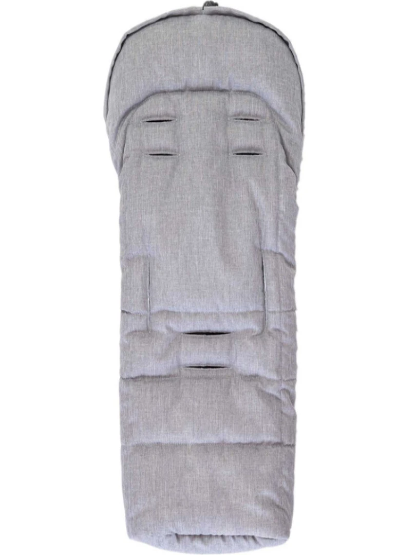 Chancelière Passe Sangle Nacelle Étoile Grise (75 Cm)   Gris