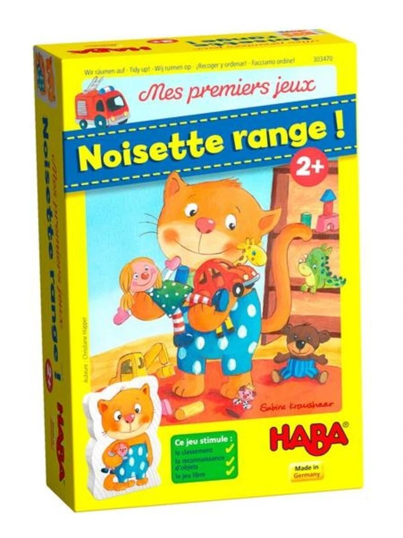Noisette range ! Mes premiers jeux – HABA N/A