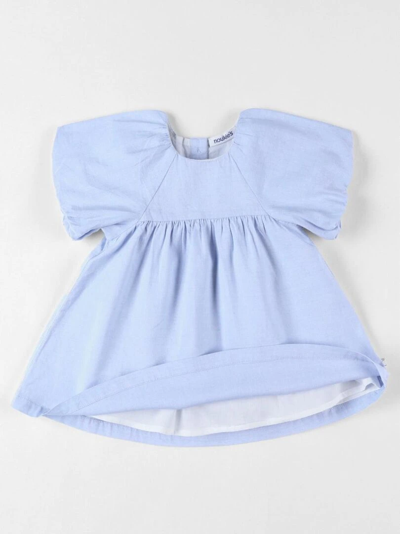 Robe Chambray ciel Noukie's Bleu