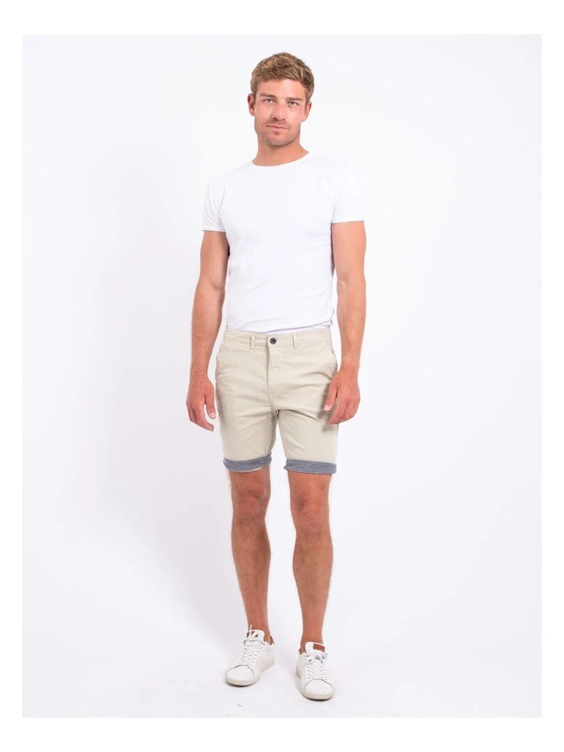 Bermuda chino BAZY   Beige